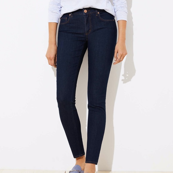 Humble Chic Denim - Humble Chic NY Dark Wash Skinny Straight Leg Jeans